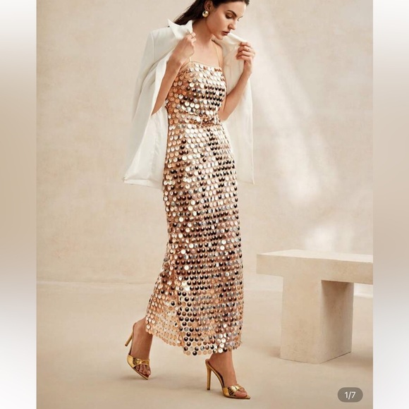 Dresses & Skirts - NEW Glamorous Sequin Maxi Dress